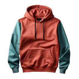 Red and Green Hoodie